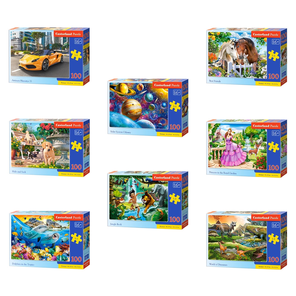 Puzzle 100 piese premium - Castorland