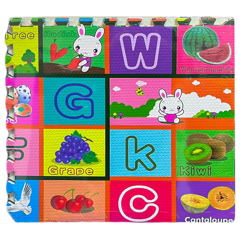 Covoras buretat, Circulatie/Litere, 120x120 cm