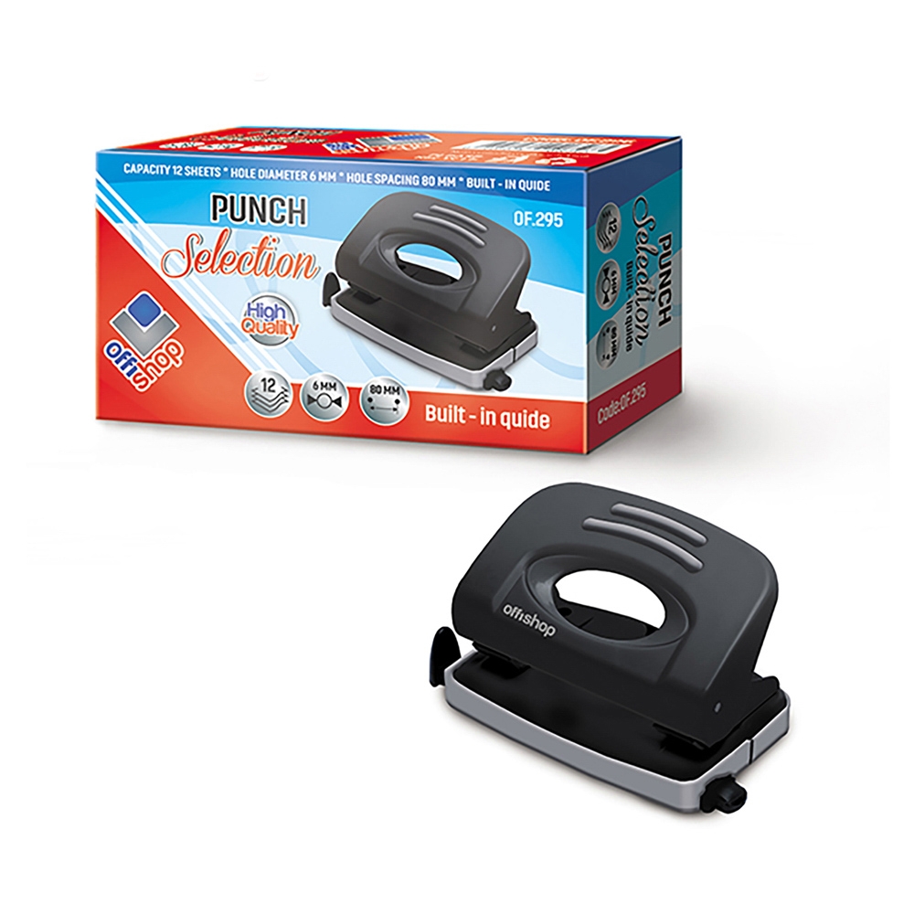 Perforator plastic, 12 coli, Selection - OFFISHOP