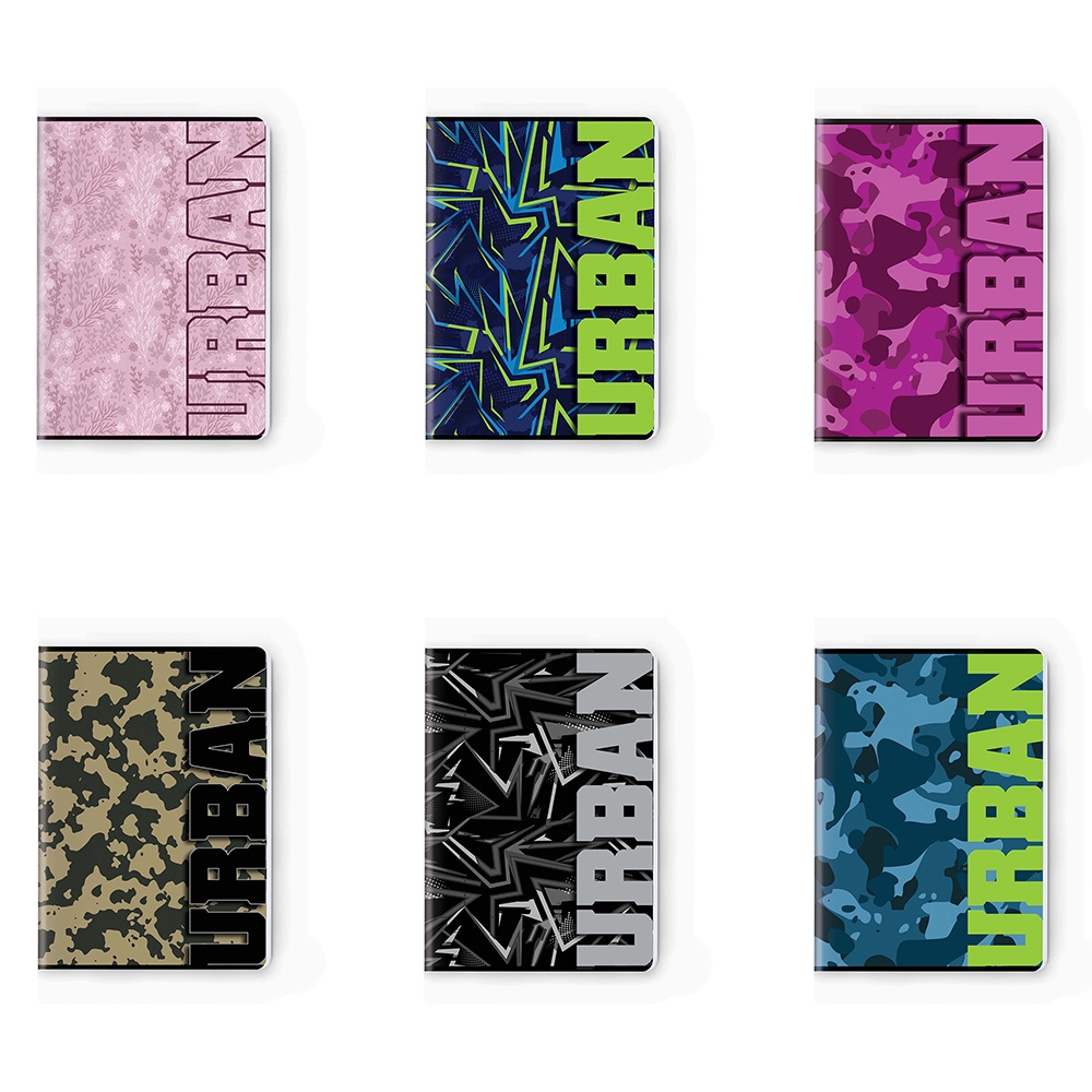 Caiet A5, 52 file AR, Premium, 75g, Urban Collection - S-COOL