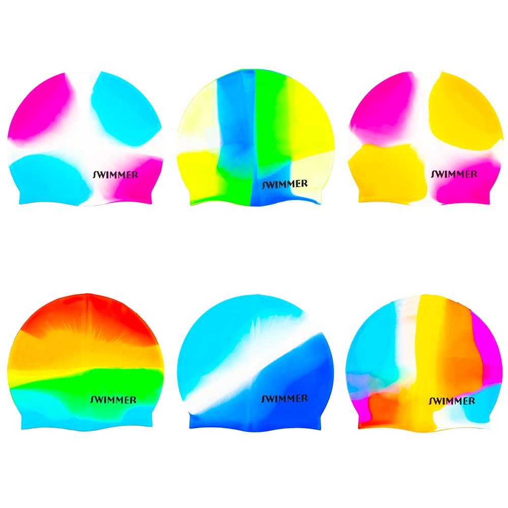 Casca inot, din silicon, multicolora