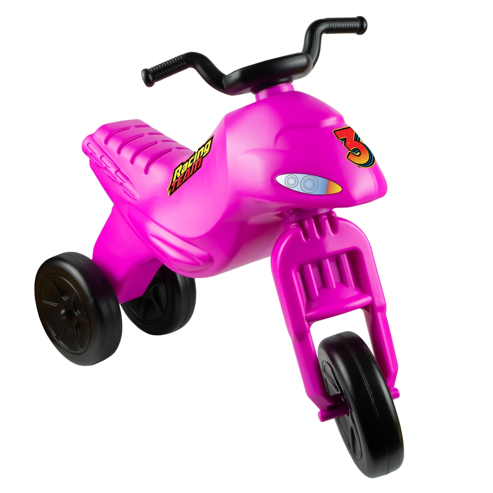 Motocicleta fara pedale, roz - ROBENTOYS