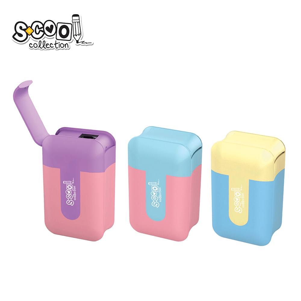 Ascutitoare pastel, 24 buc/display - S-COOL
