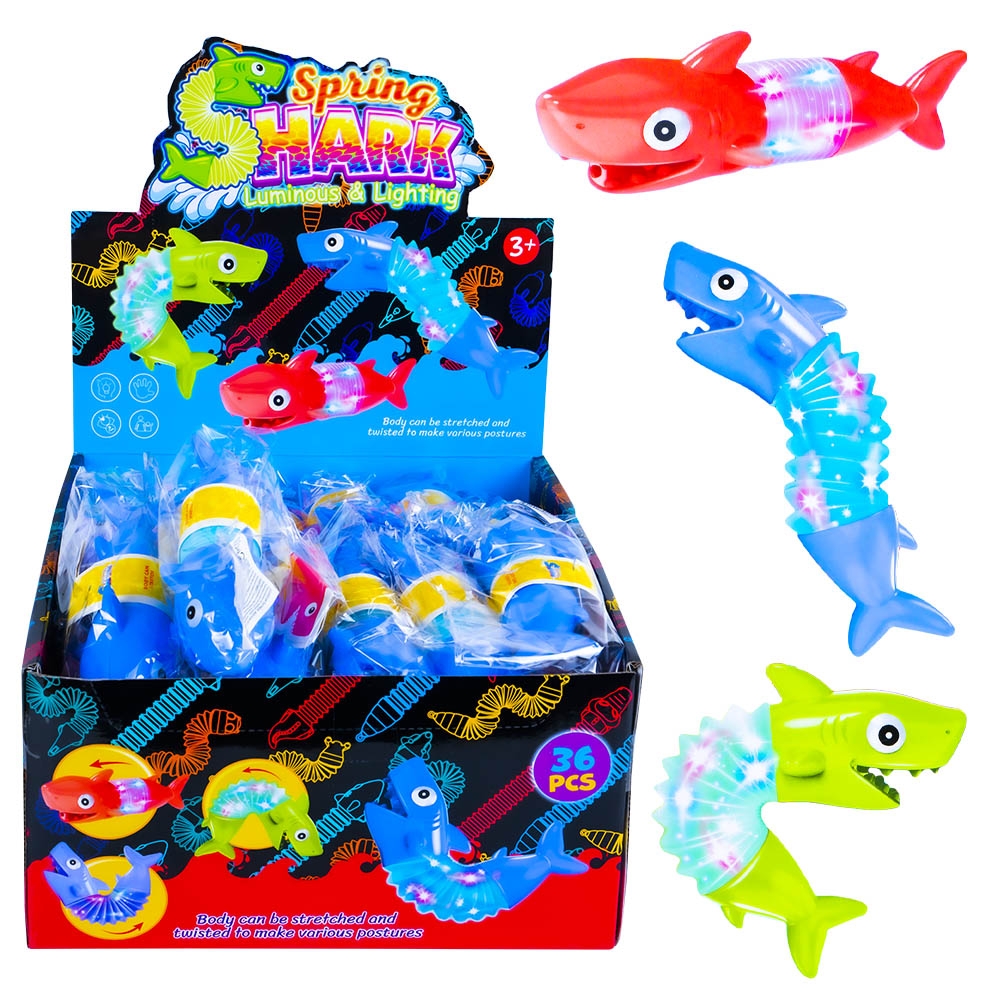 Jucarie antistres, Rechin, cu lumina