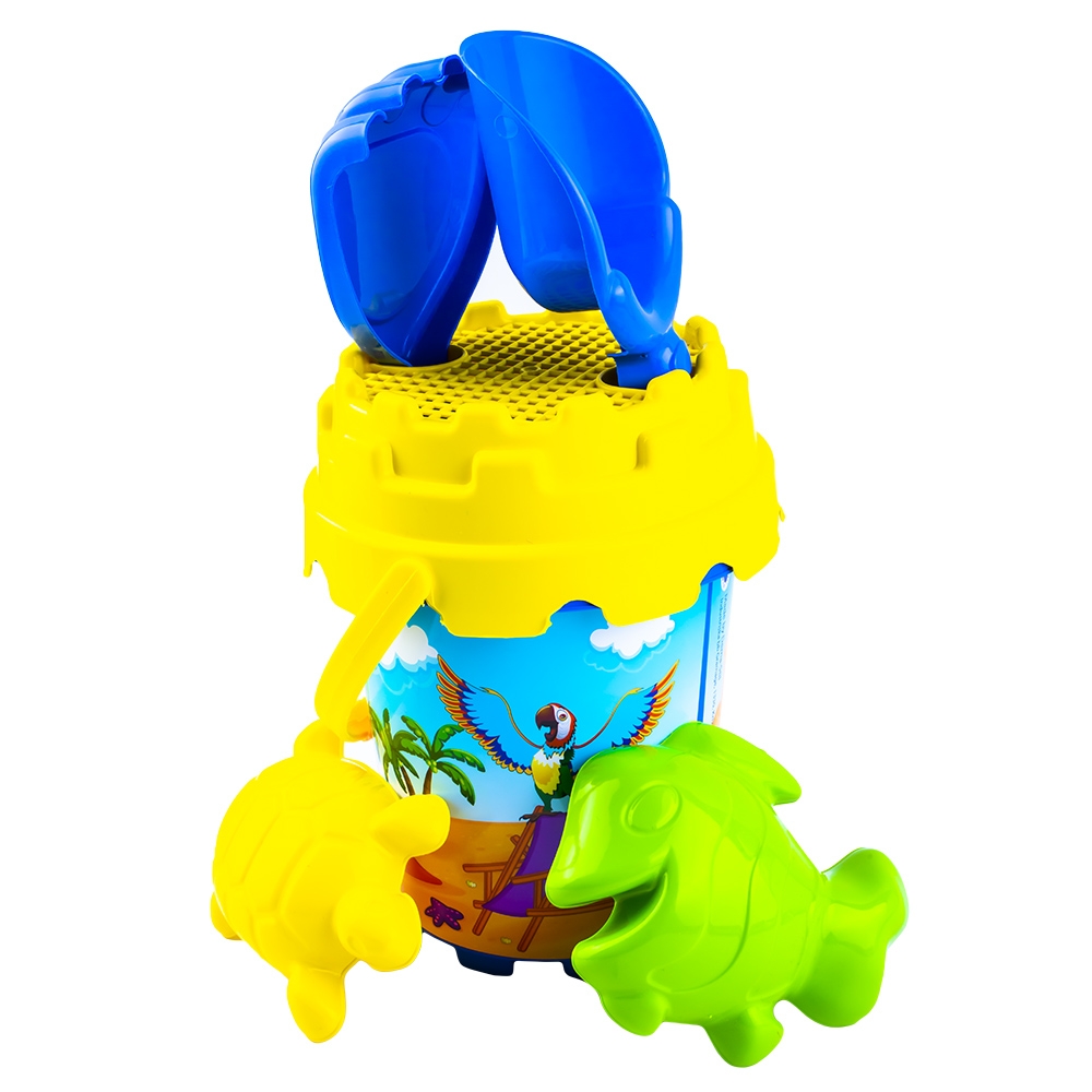 Galetusa nisip + accesorii, 6 buc/set