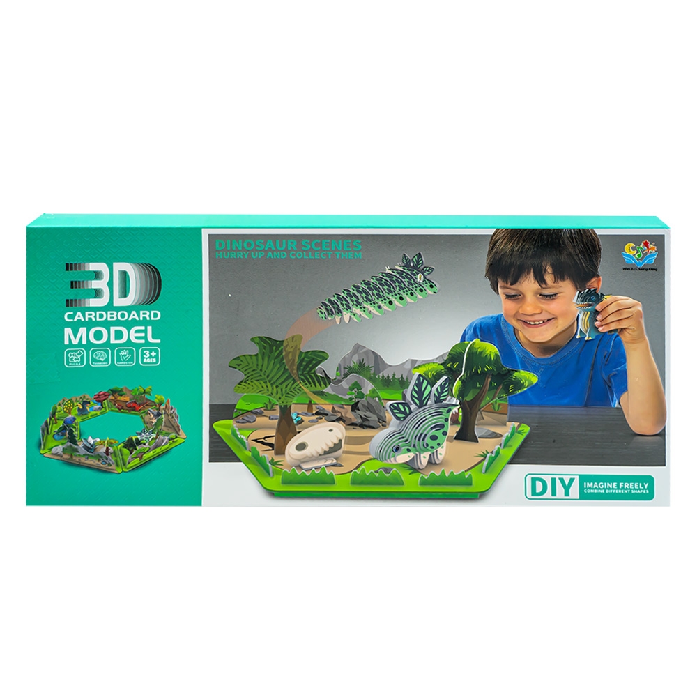Puzzle 3D, Dinozauri