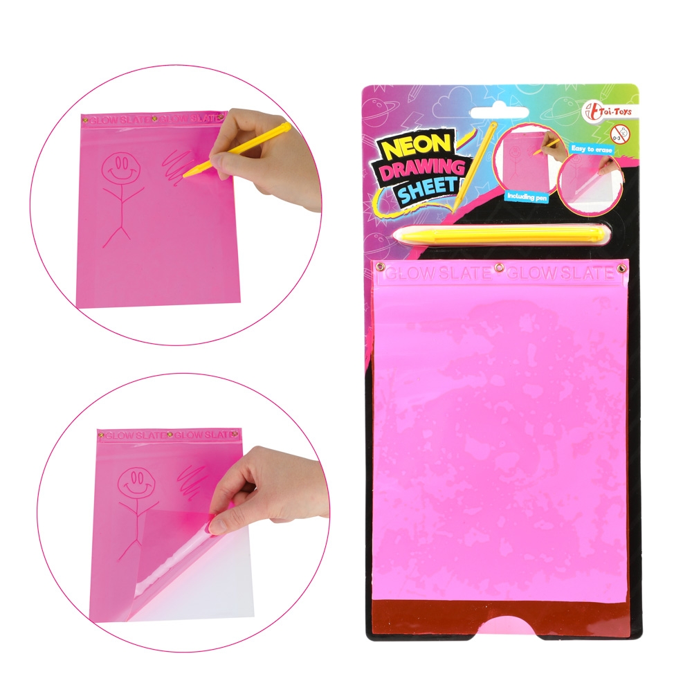 Coala magica A5, pentru desen, Neon - Toi-Toys