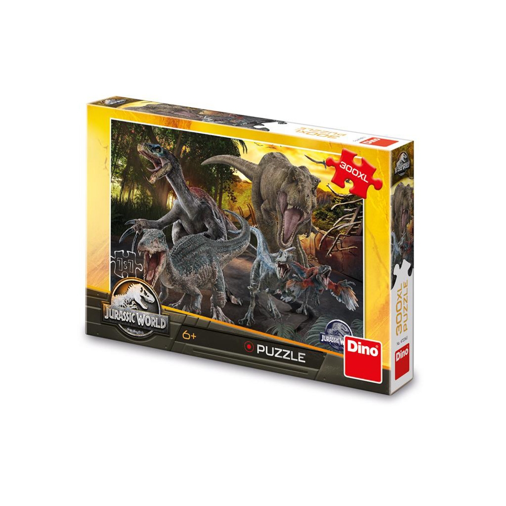 Puzzle 300 piese, Jurasic World - DINO TOYS