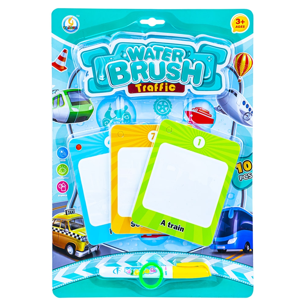 Cartonase picteaza cu apa, Trafic, 10 buc/set