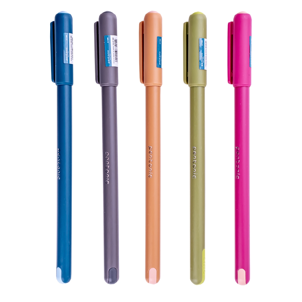 Pix Pentonic Colors, 100 buc/display, mina albastra, 0.7 mm - LINC