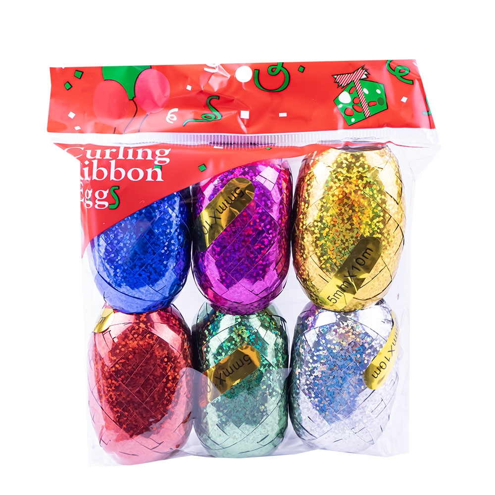 Rafie pentru legat baloane, 5mmx10m, 6 buc/set