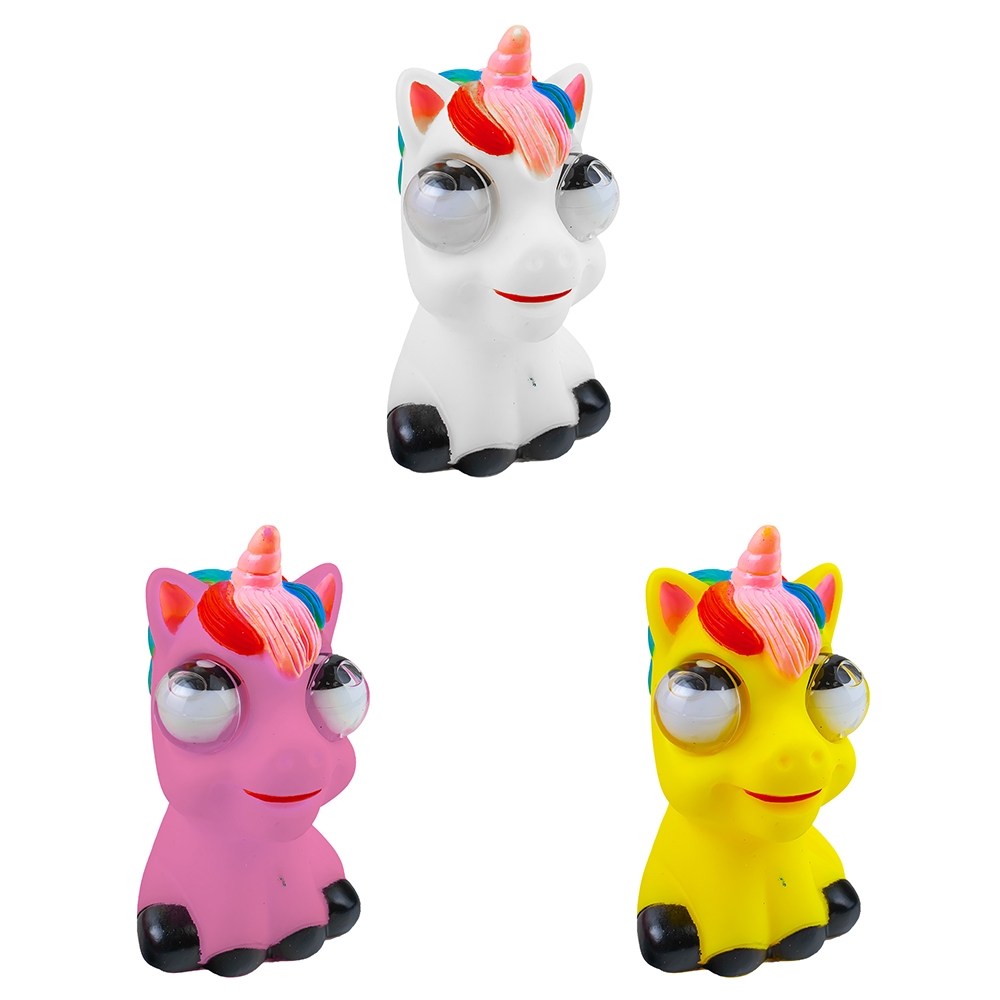 Jucarie cauciuc ochi mari, Unicorn