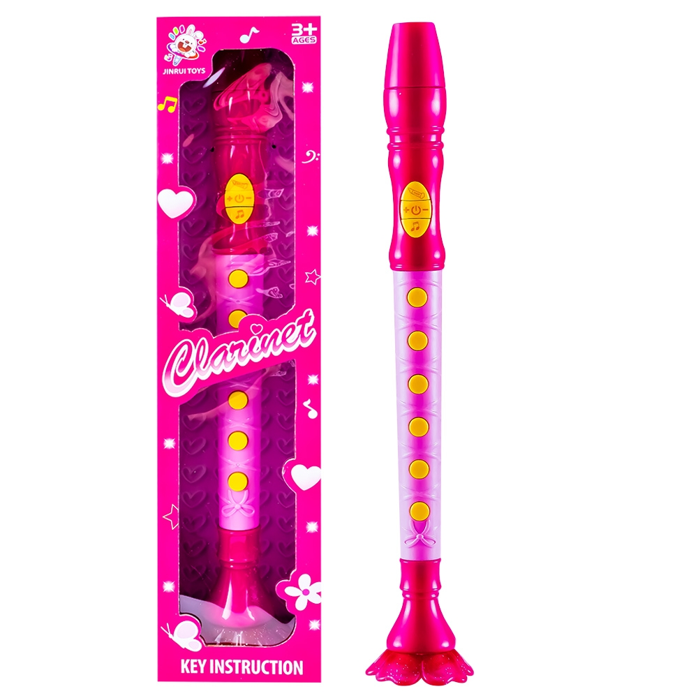 Clarinet, cu lumina si muzica, 38 cm