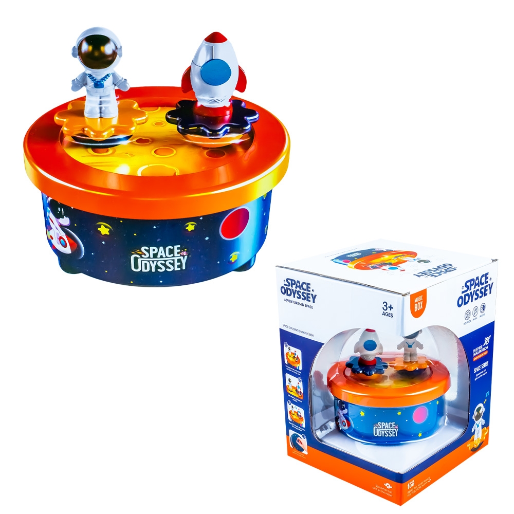 Cutie muzicala, Spatiu