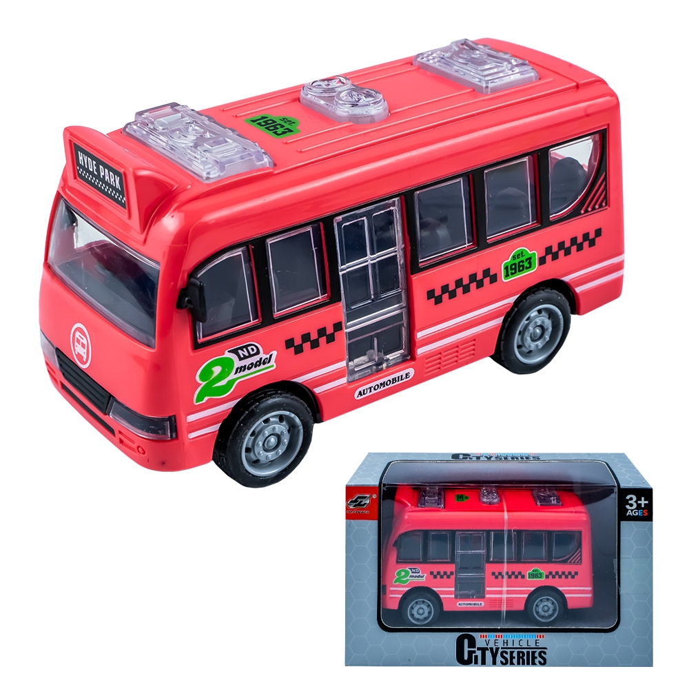 Autobuz metal, cu frictiune