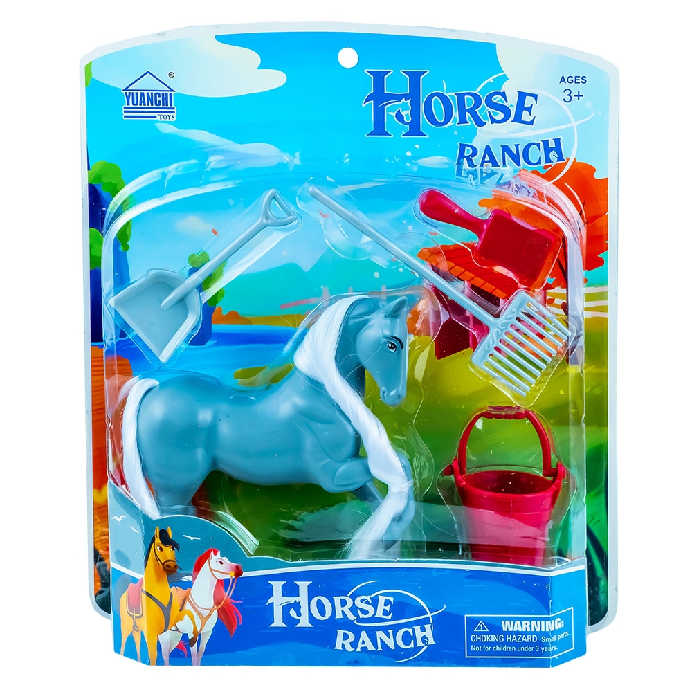 Figurina calut + accesorii