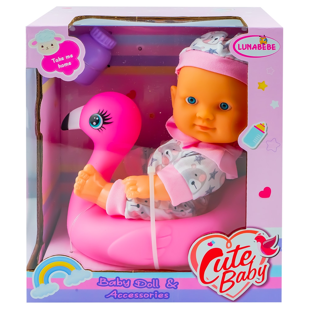 Bebelus cu accesorii, 22 cm