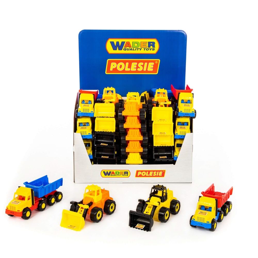 Utilaj constructii, diverse modele, in display, Polesie