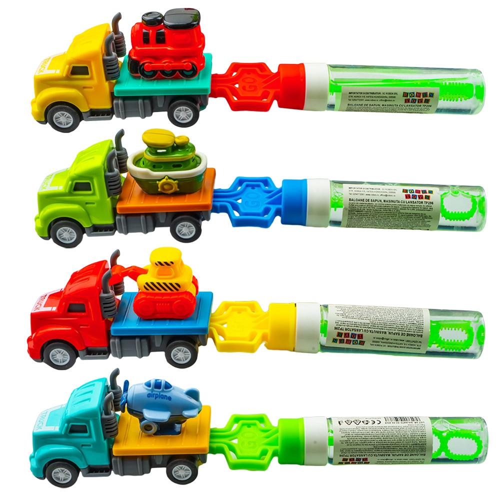 Baloane de sapun, Masinuta cu lansator