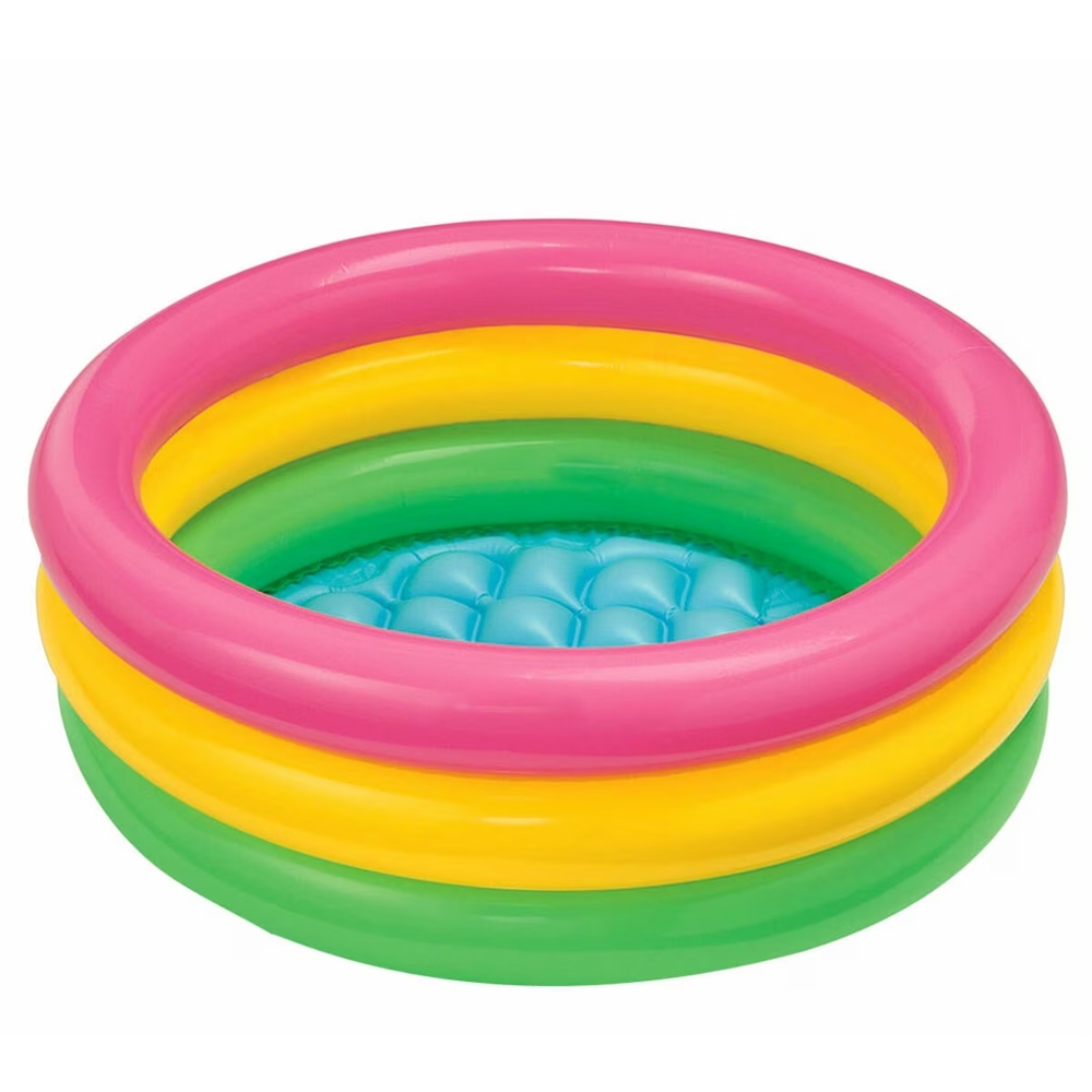 Piscina gonflabila, 168  cm, curcubeu