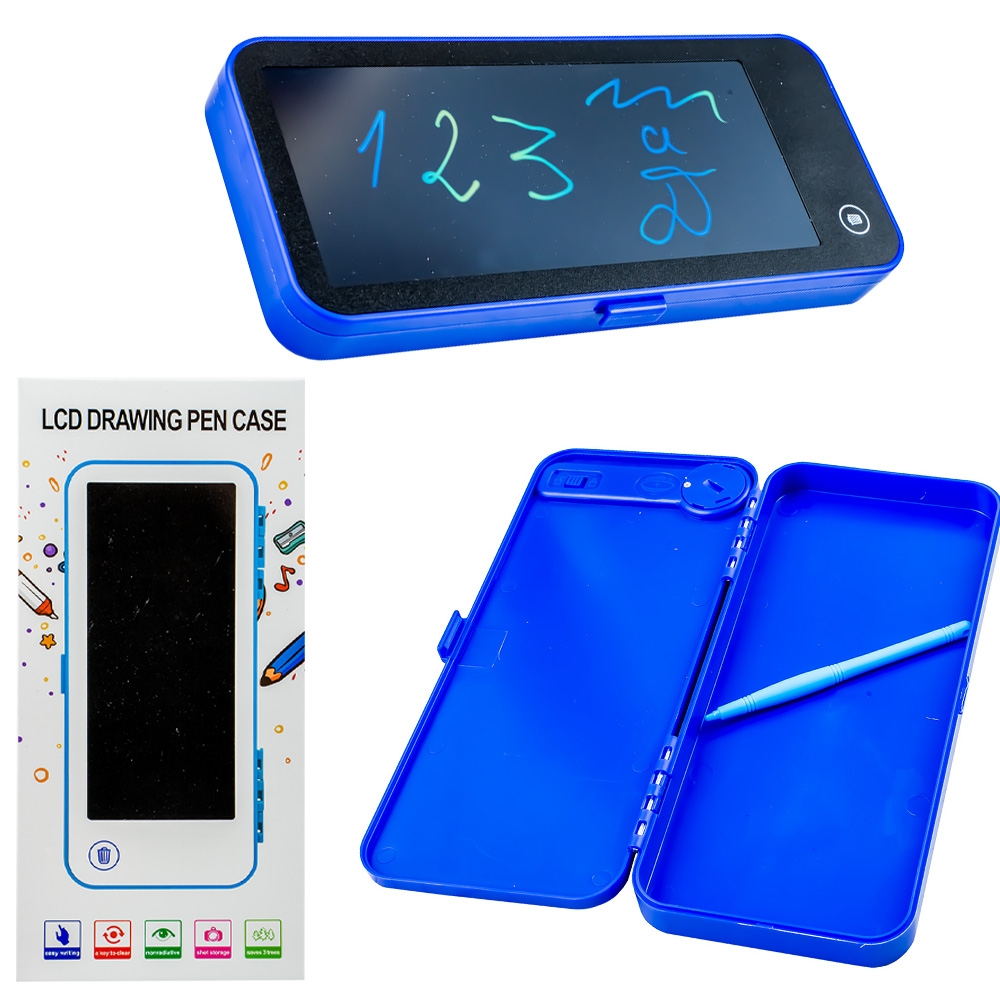 Penar plastic cu tablita pentru scris, LCD